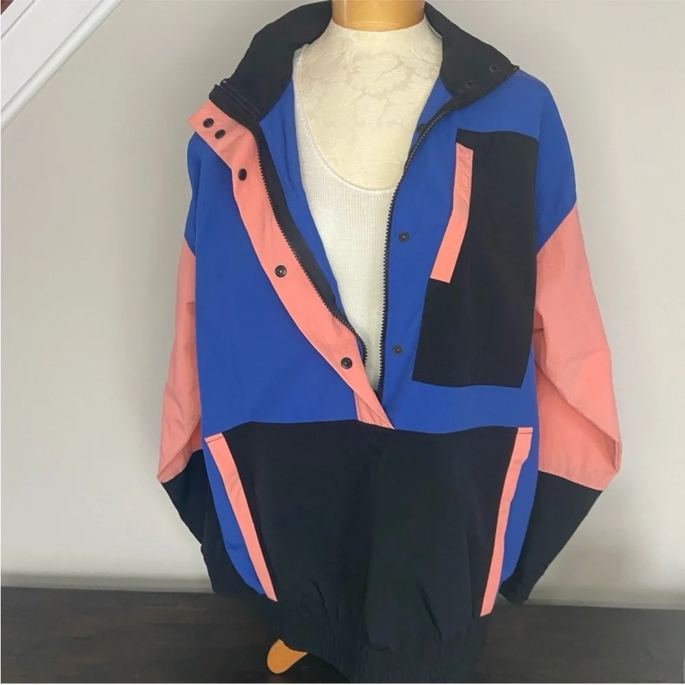 Crooked Tongues Women's Color Block Tracksuit Jacket XS